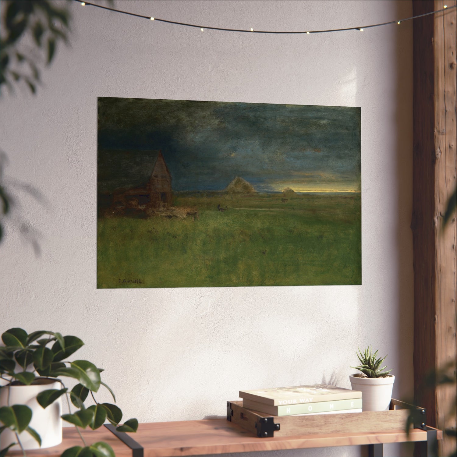 The Lonely Farm, Nantucket - George Inness Fine Art Poster
