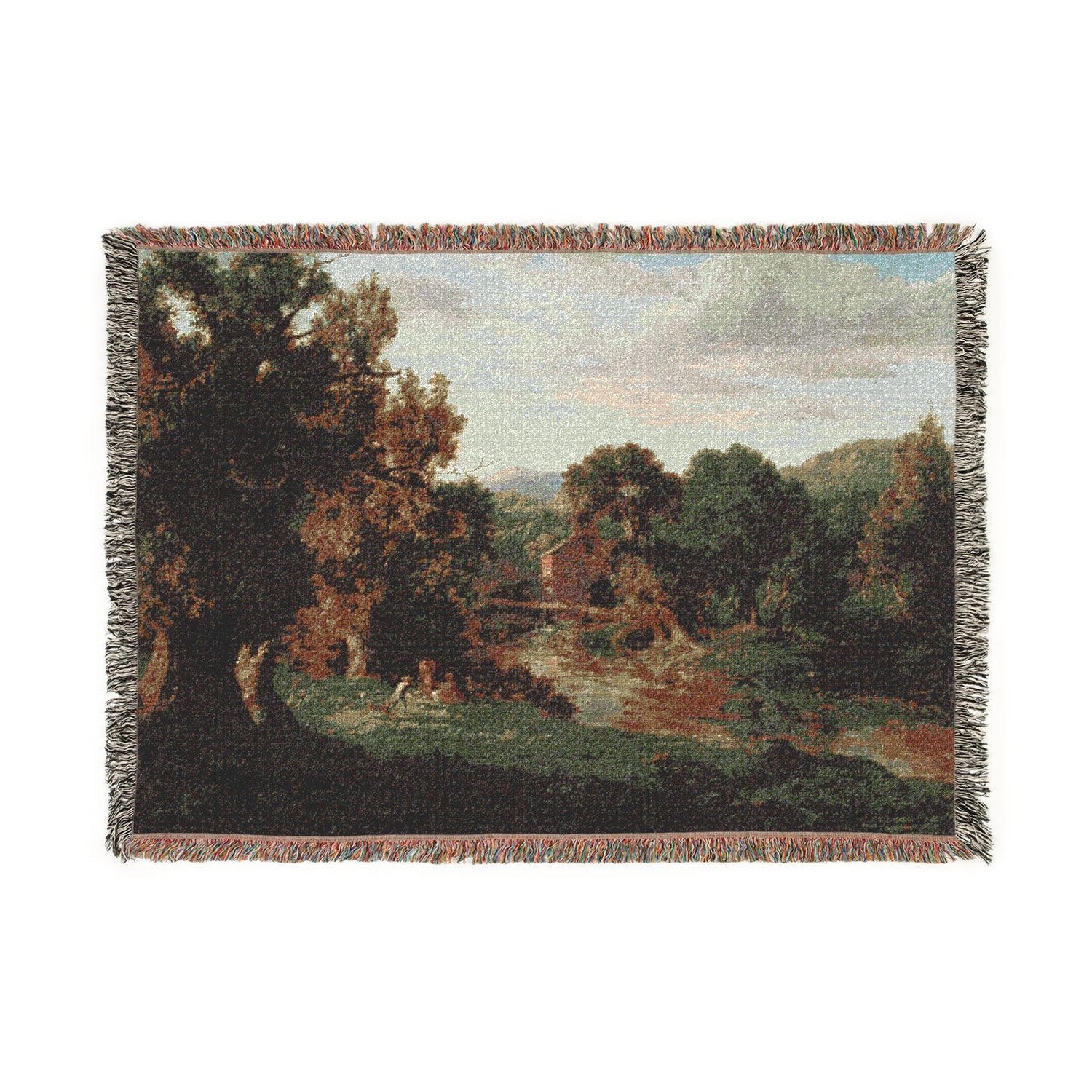 The Old Mill - George Inness Tapestry Blanket