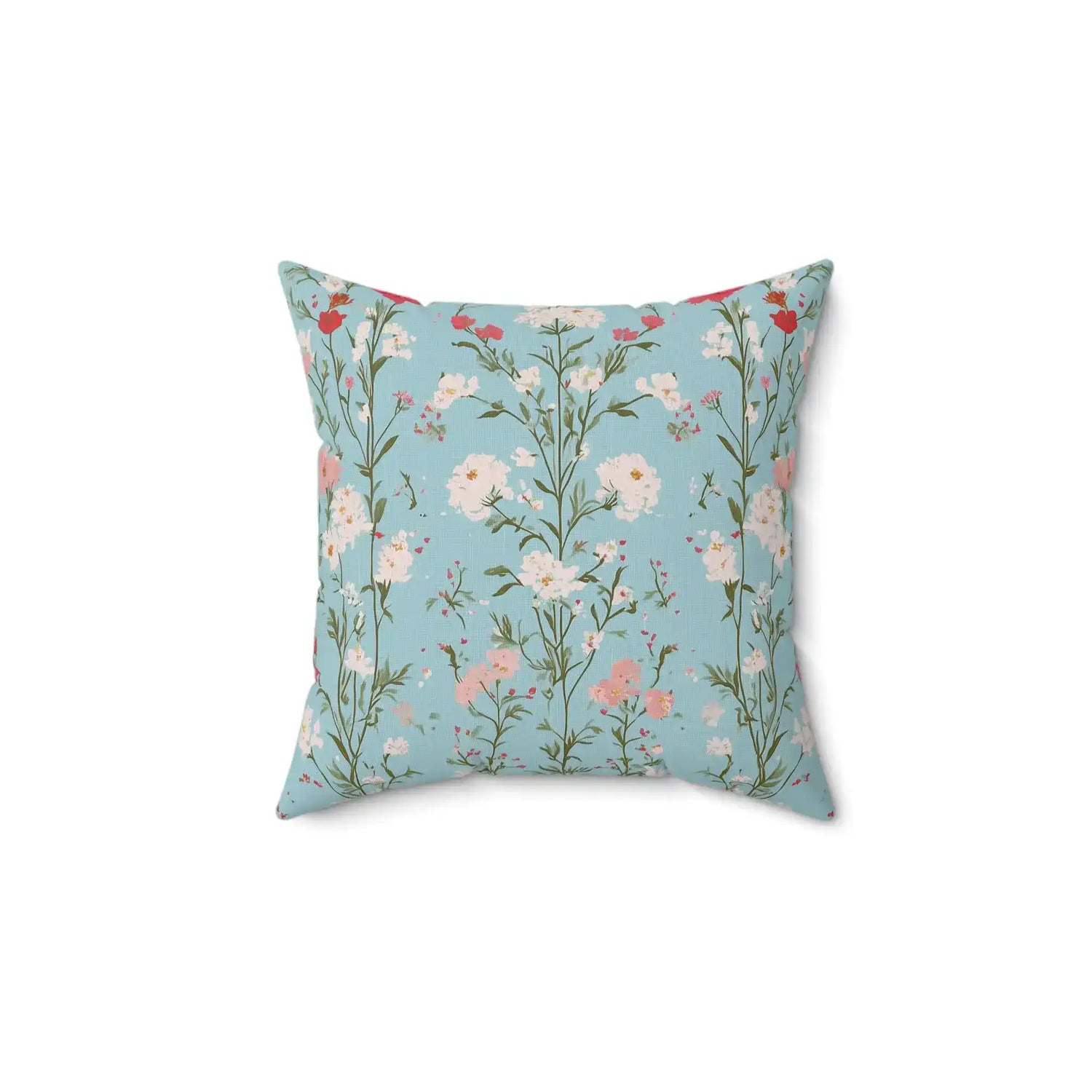 Wildflower Symphony Throw Pillow