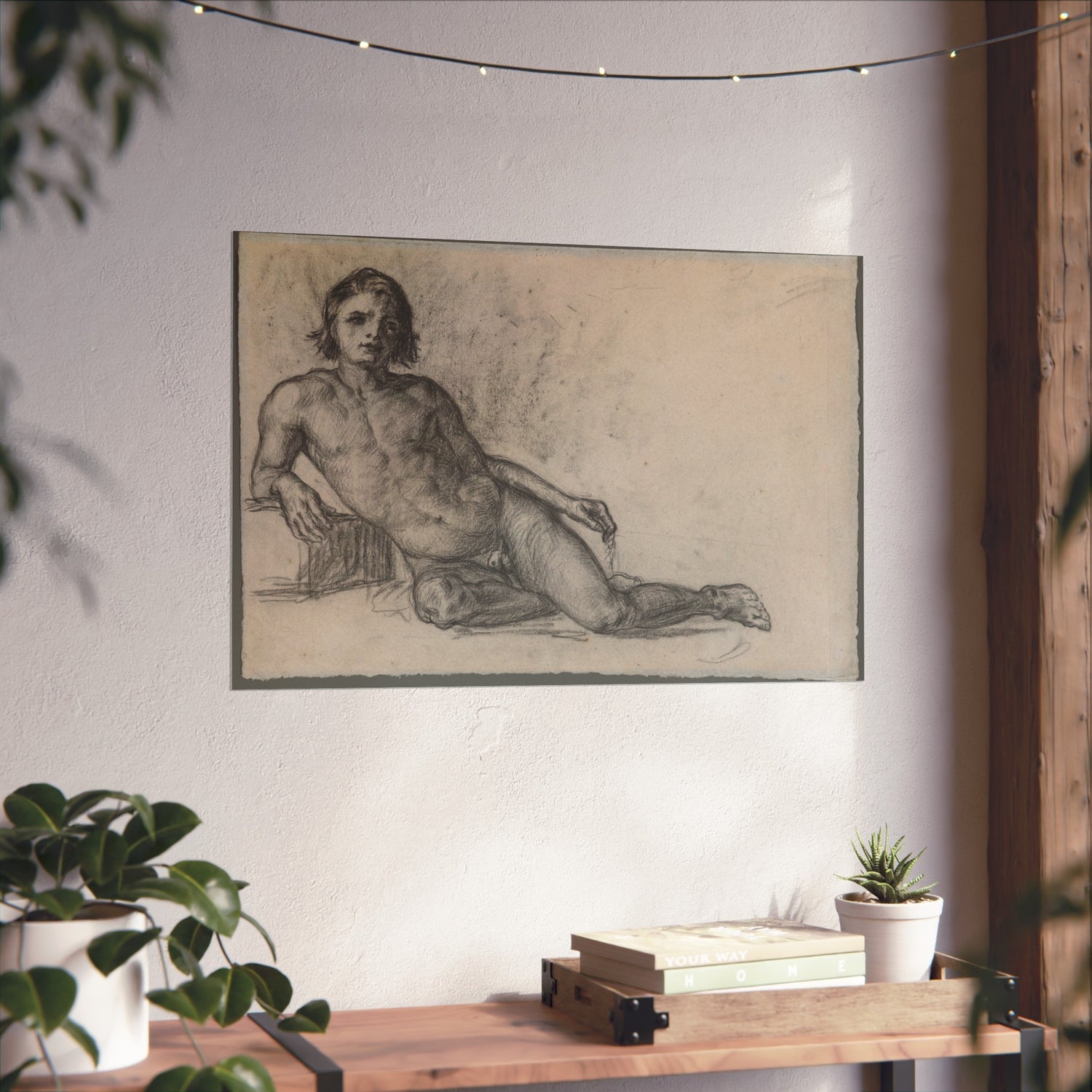 Male Nude - Paul Cezanne Fine Art Poster