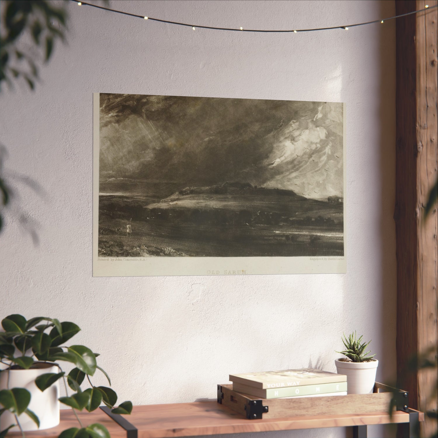 Old Sarum - David Lucas Fine Art Poster