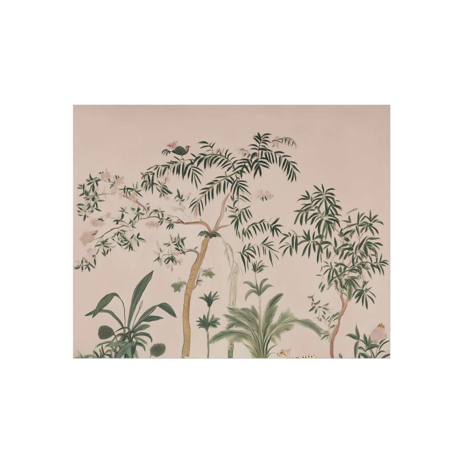 Tropical Whisper – Jungle Scene Fine Art Poster