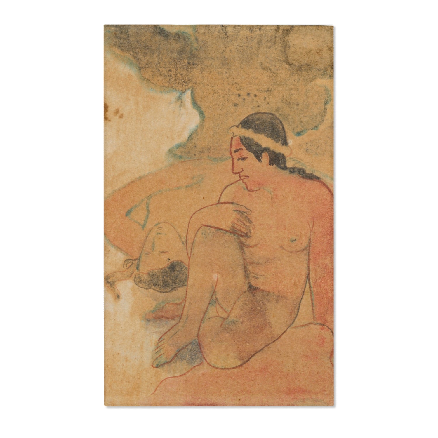 What! Are You Jealous - Paul Gauguin Area Rug