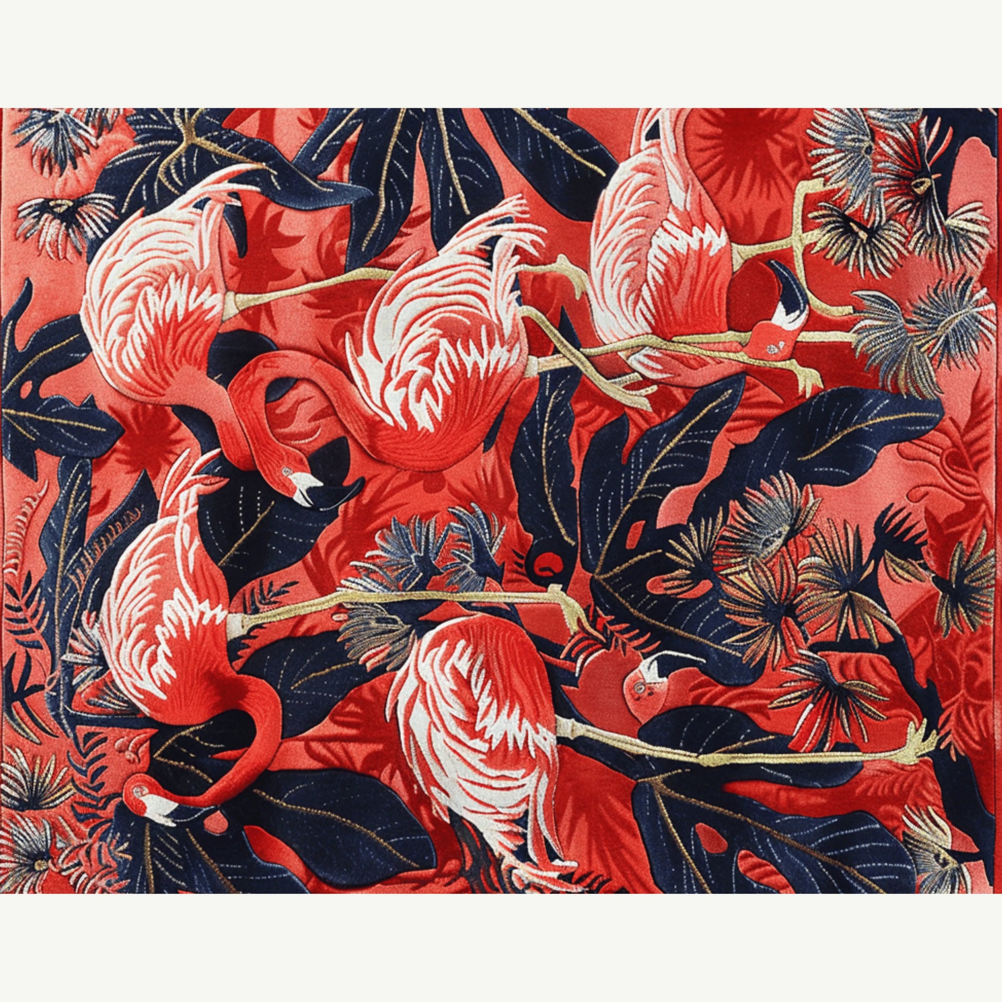 Flamingo Fiesta Hand Tufted Rug