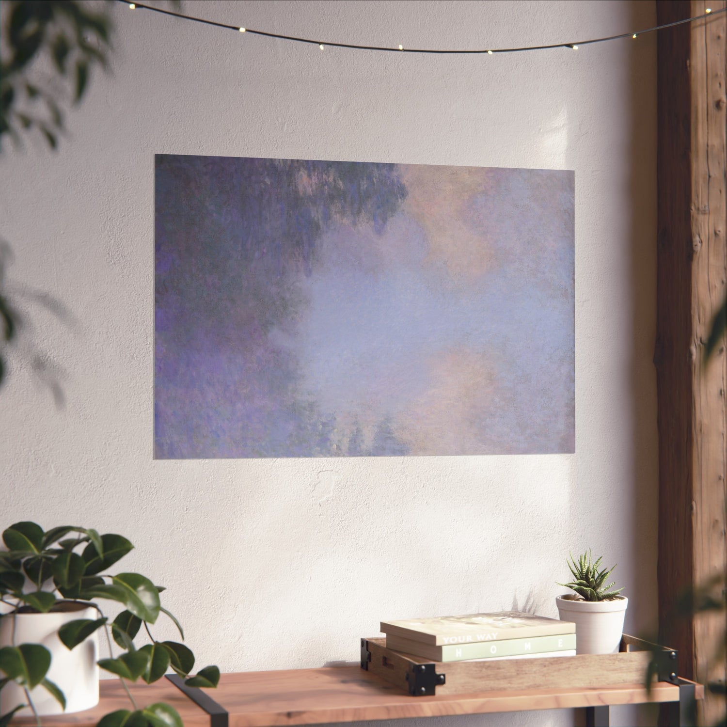 Branch of the Seine near Giverny - Claude Monet Fine Art Poster