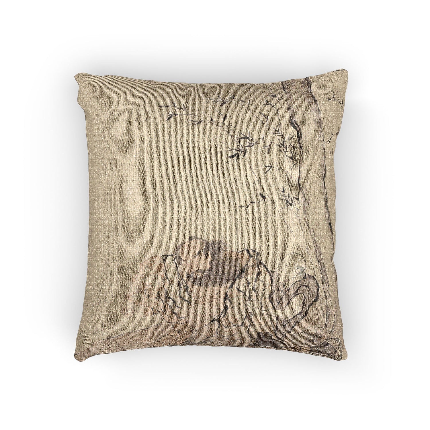 Zhong Kui Supported by Ghosts Pillow