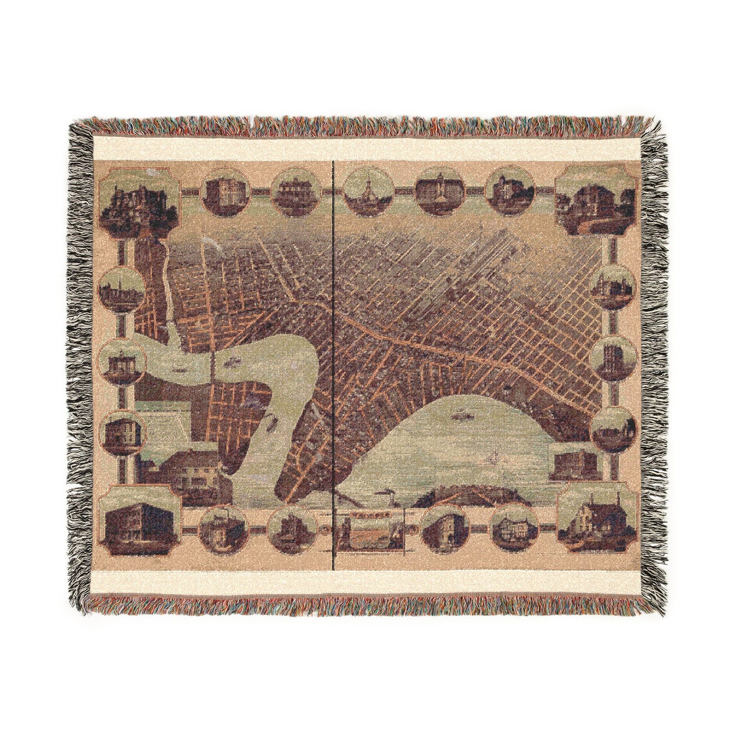 Winnipeg Woven Throw Blanket