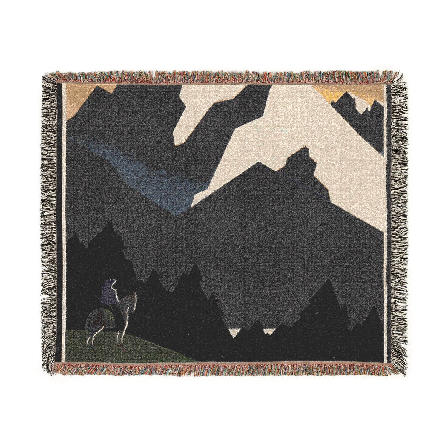 See America Welcome to Montana Tapestry Blanket