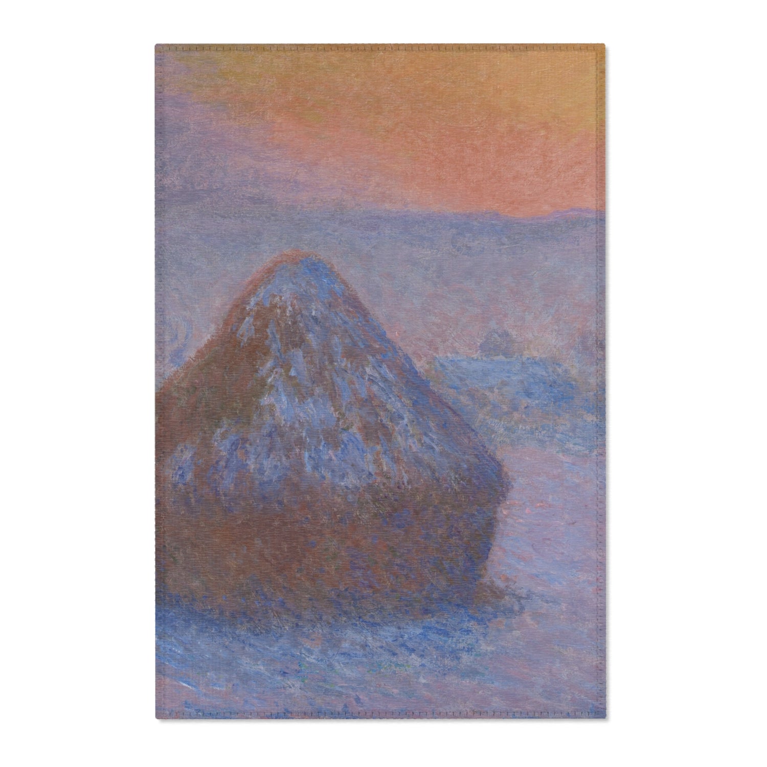 Stacks of Wheat - Claude Monet Area Rug