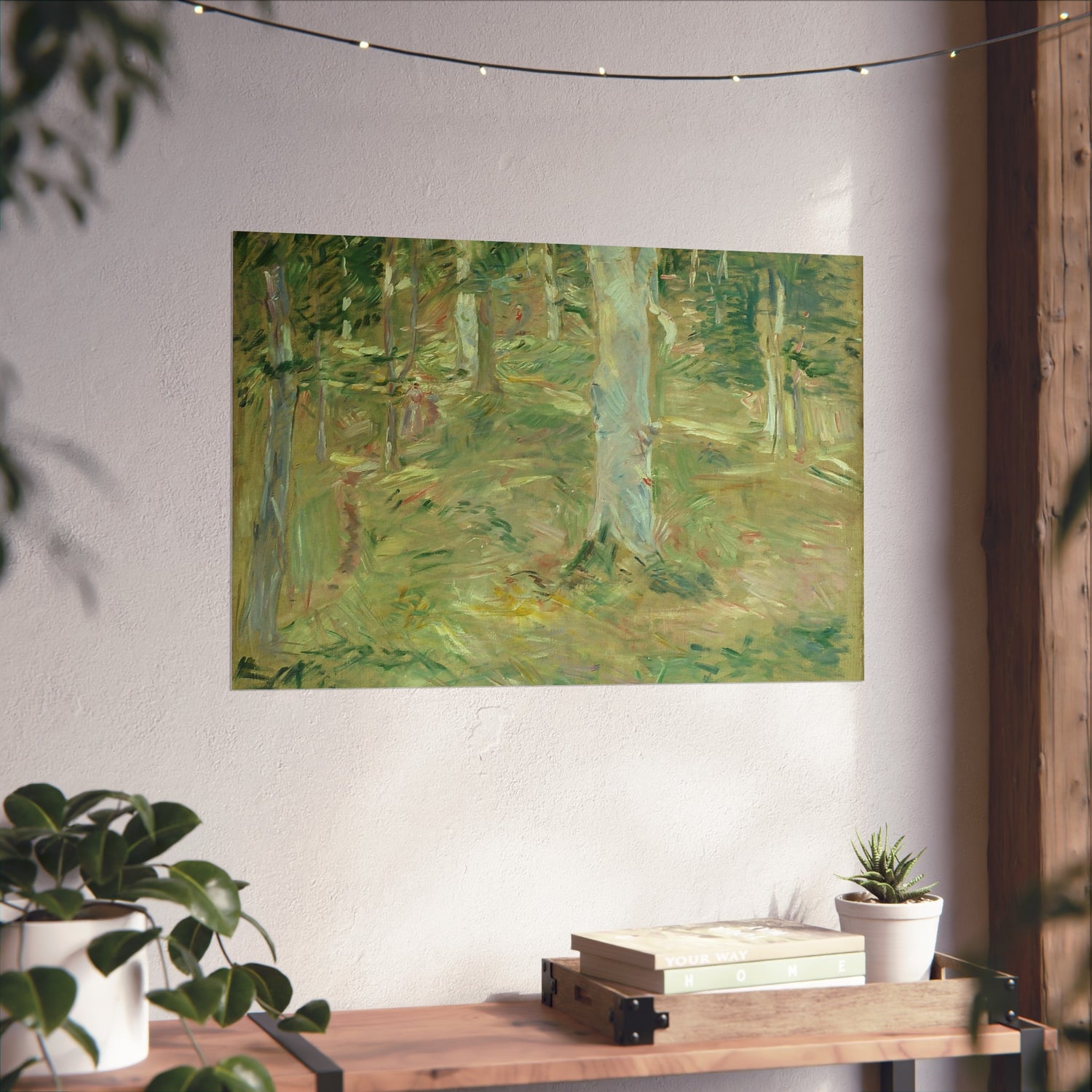Forêt de Compiègne - Berthe Morisot Fine Art Poster