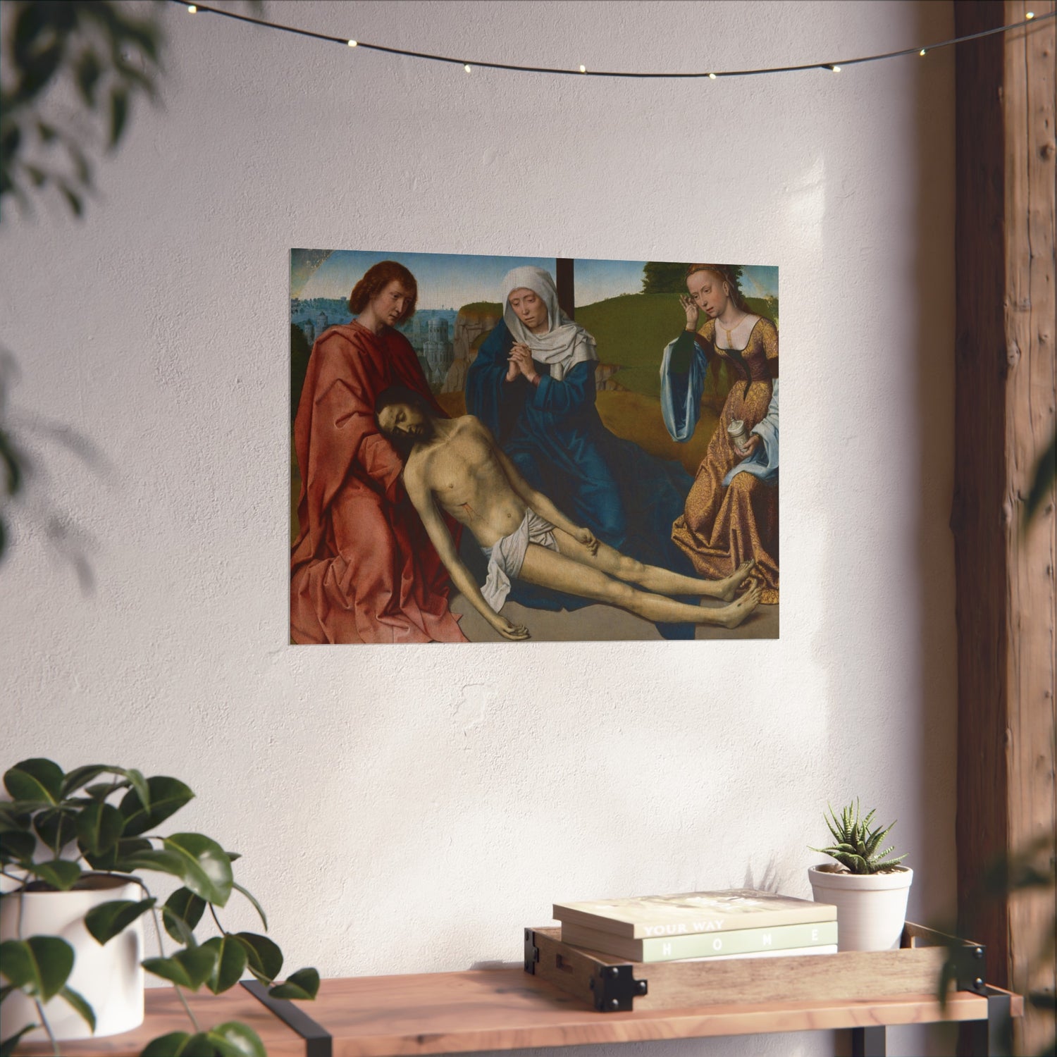 Lamentation over the Body of Christ - Gerard David Fine Art Poster