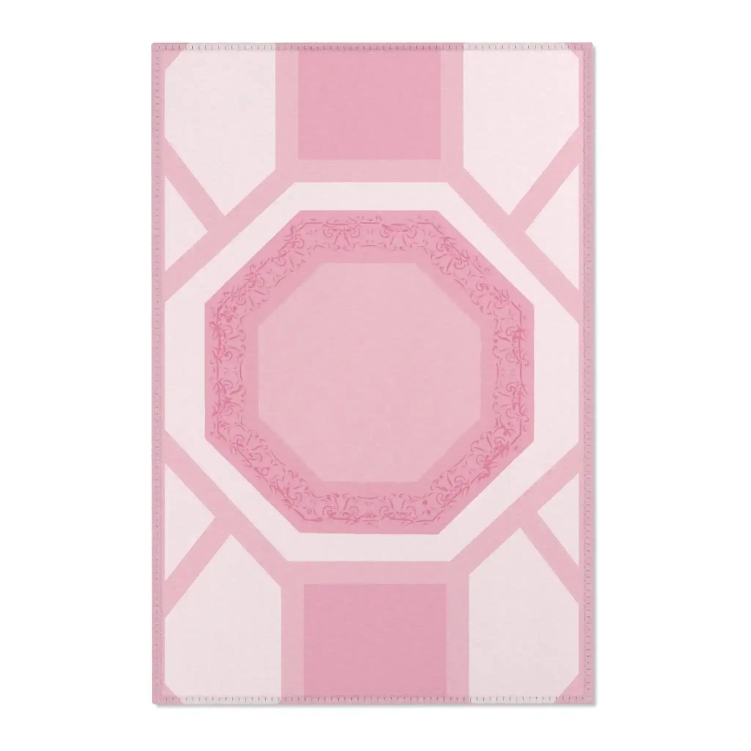Rosy Portal Vibes Accent Rug