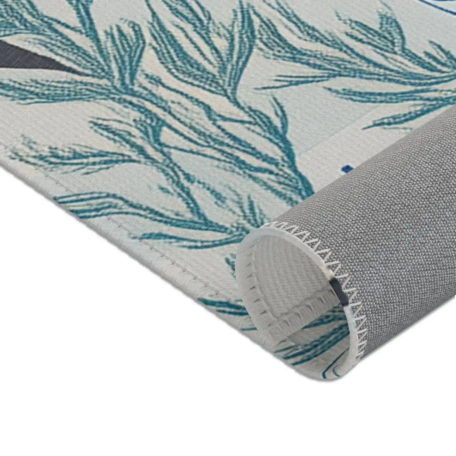 Geometric Safari Zebra Accent Rug