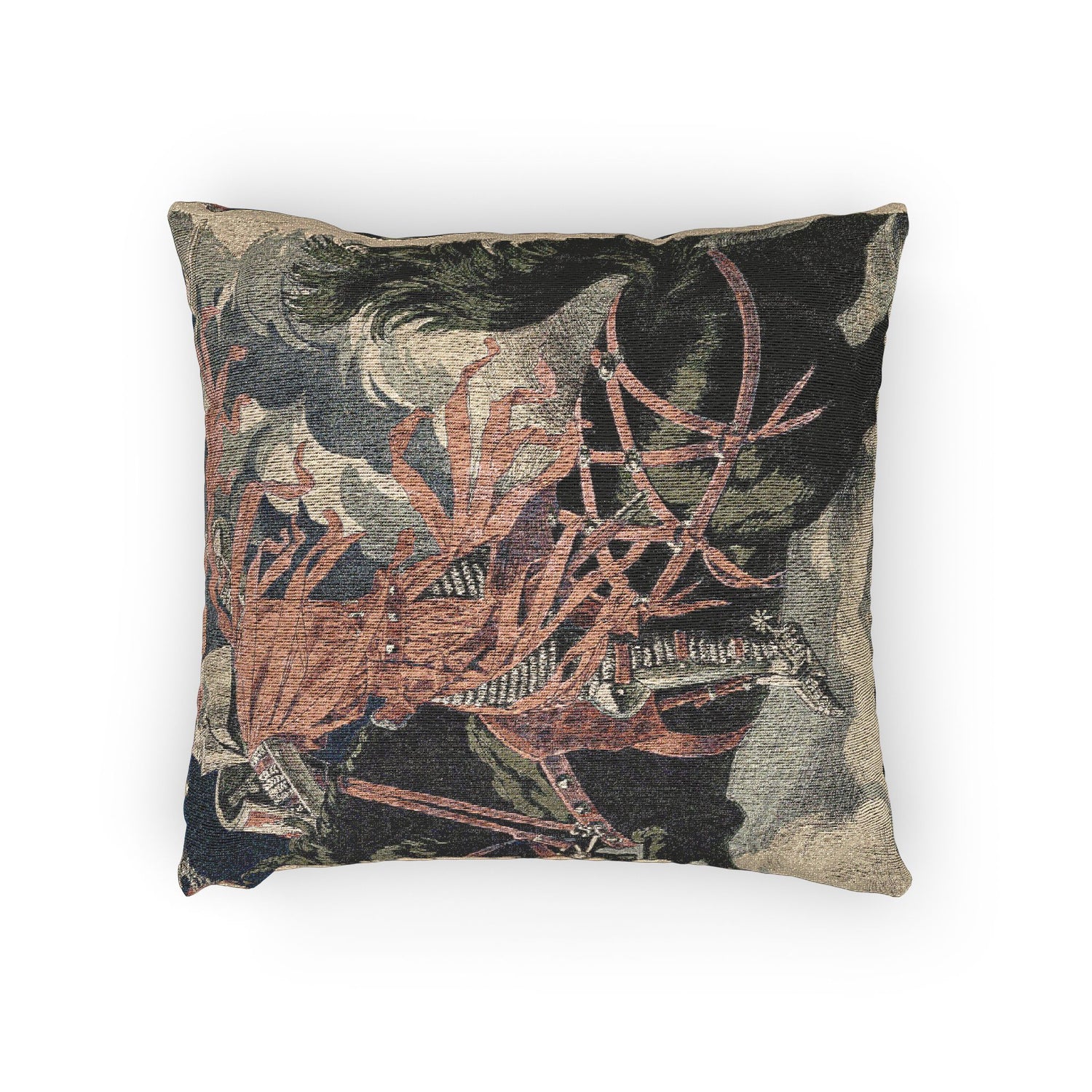 Andalusia at the Time of the Moors Right - Eugène Grasset Pillow