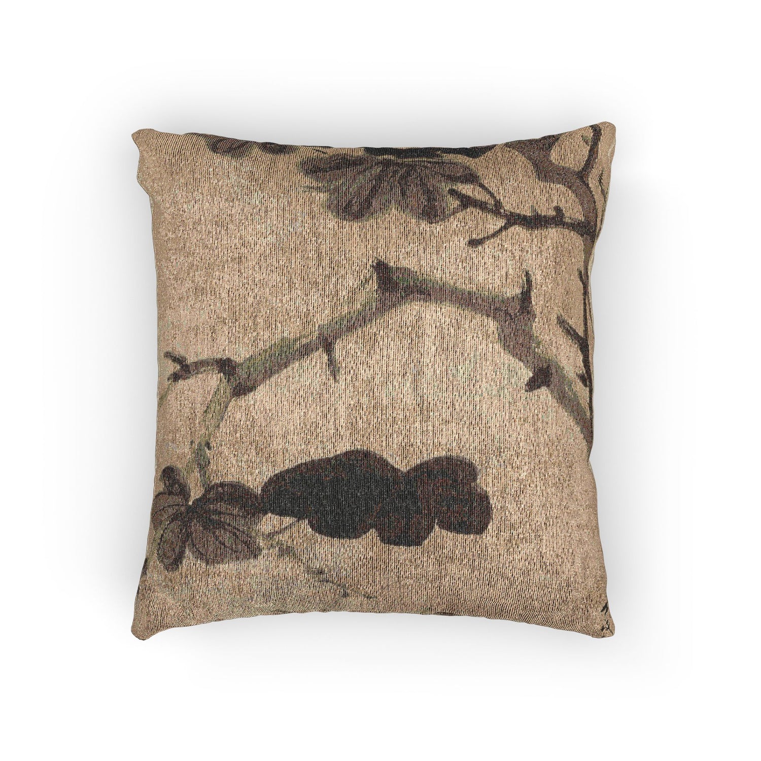 Almohada de plantas con flores