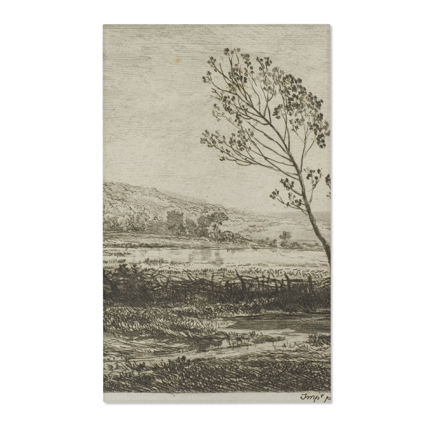 Autumn - Charles François Daubigny Area Rug