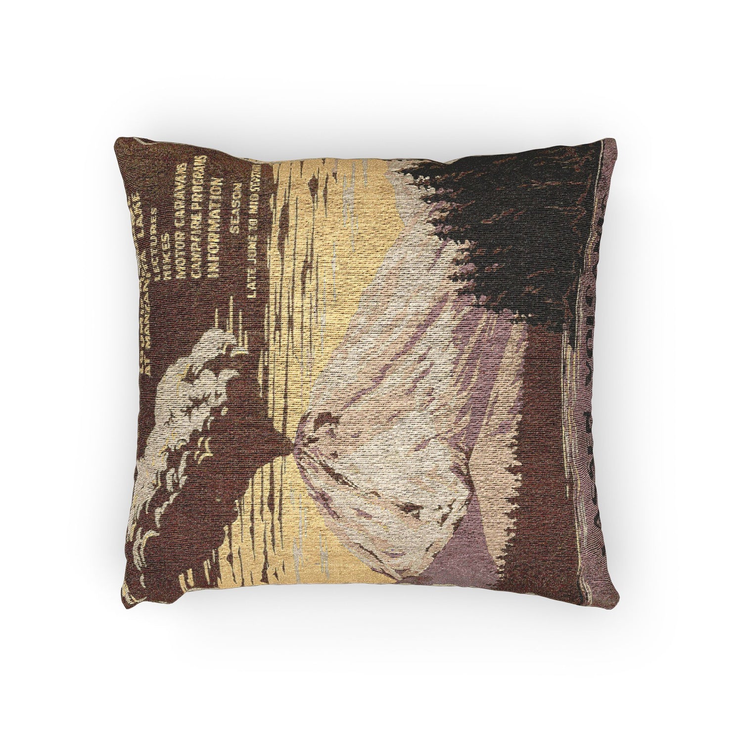 Lassen Volcanic National Park Ranger Naturalist Service Pillow