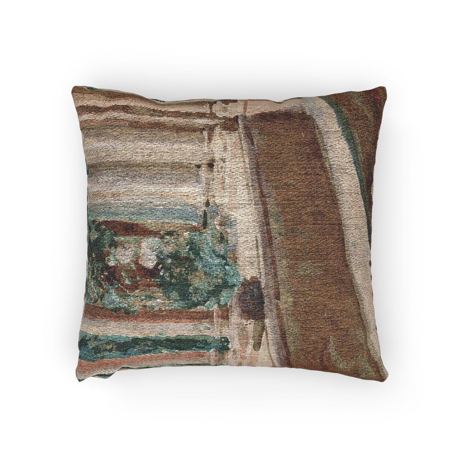 John Singer Sargent - Tarragona Terrace and Garden | Woven Pillow