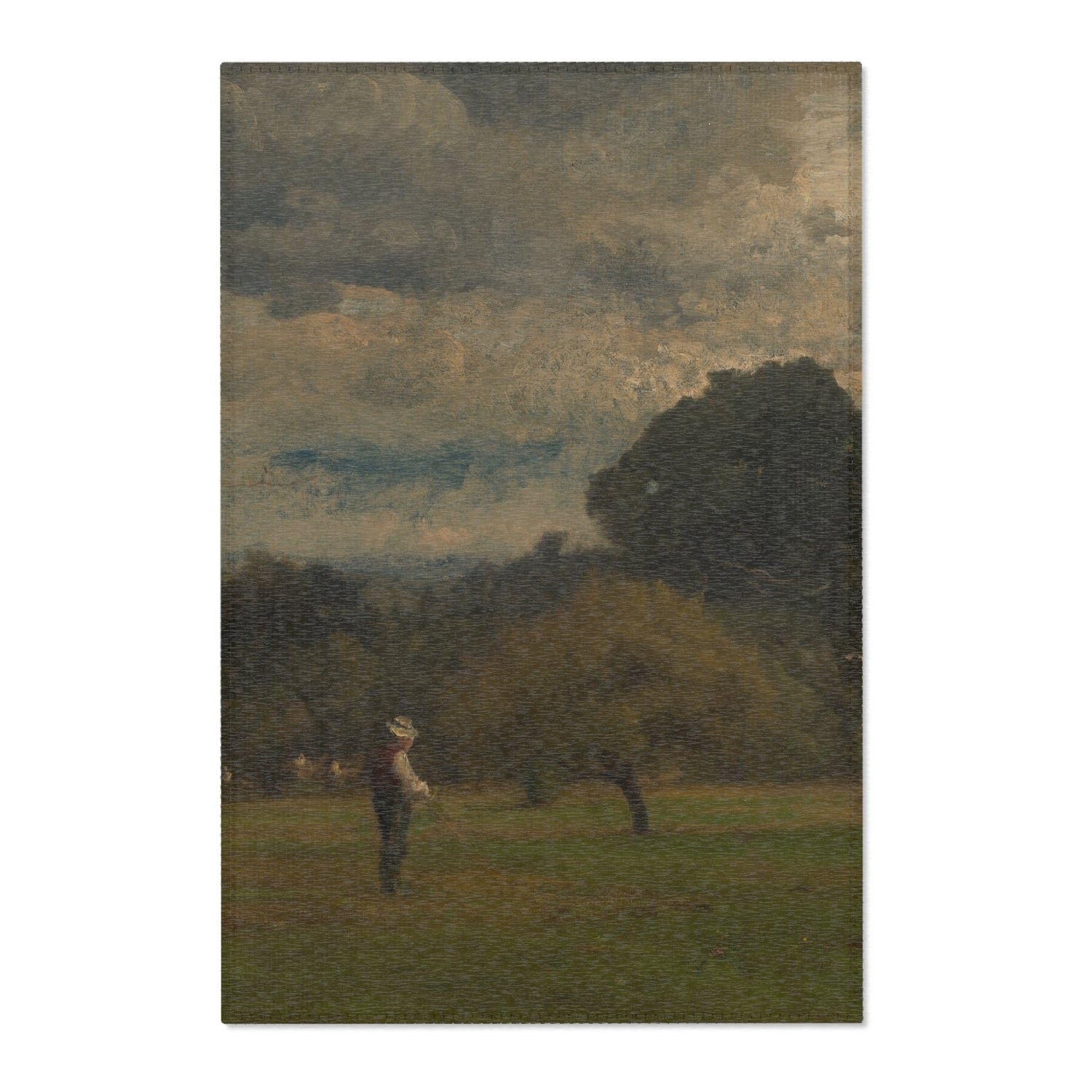 Harvest, Montclair, New Jersey - George Inness Area Rug