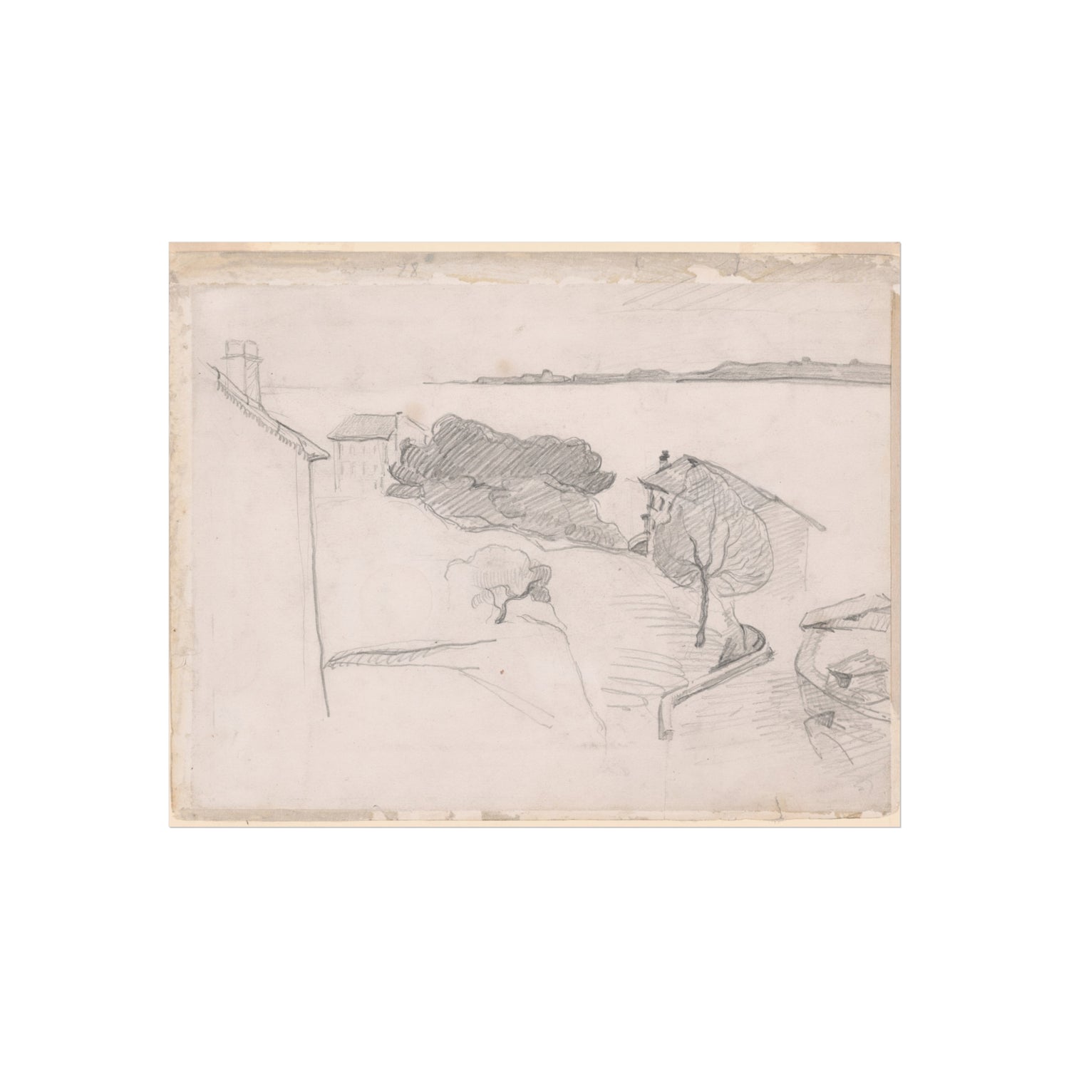 Paul Cezanne - L'Estaque | Fine Art Poster