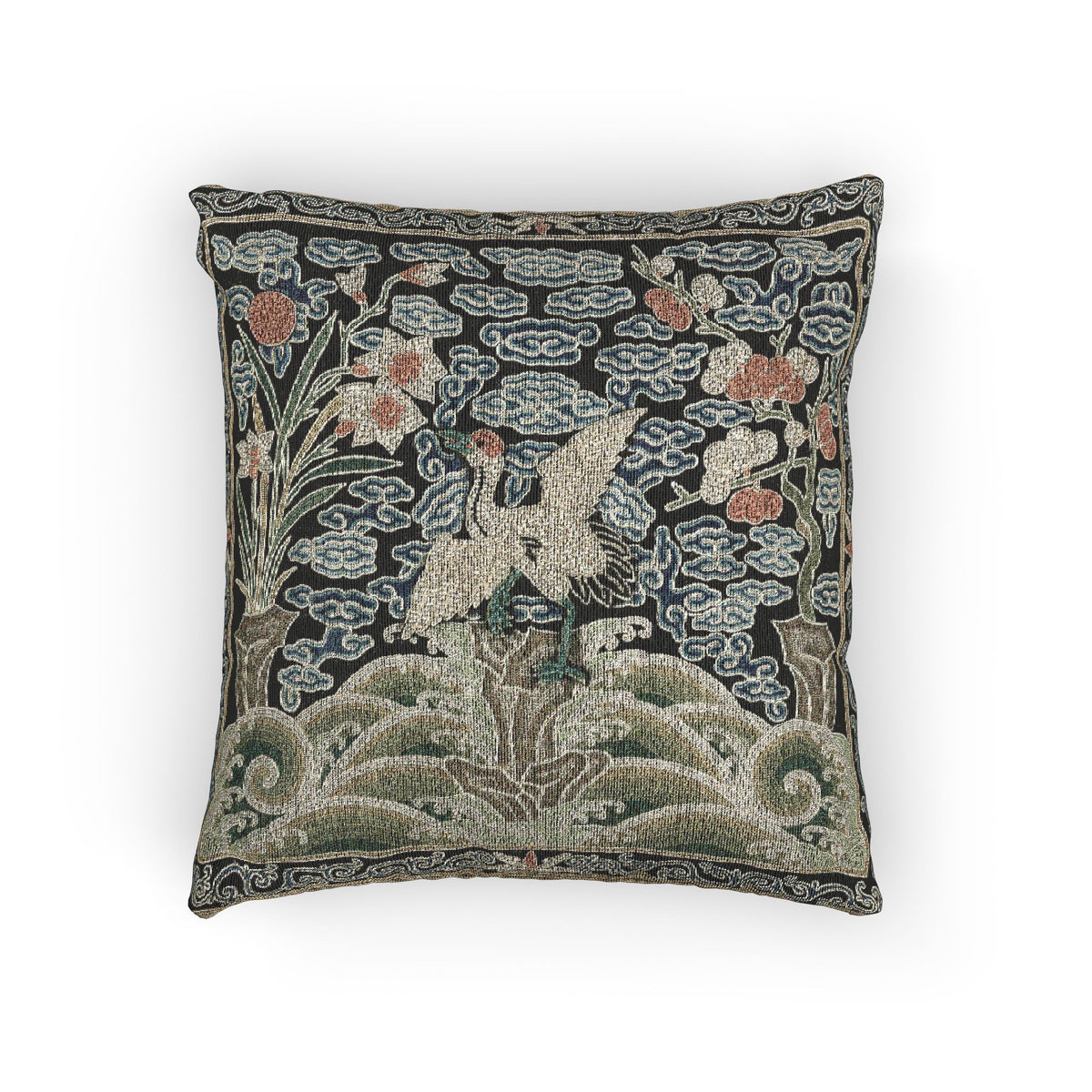 Rank Badge with Crane Pillow