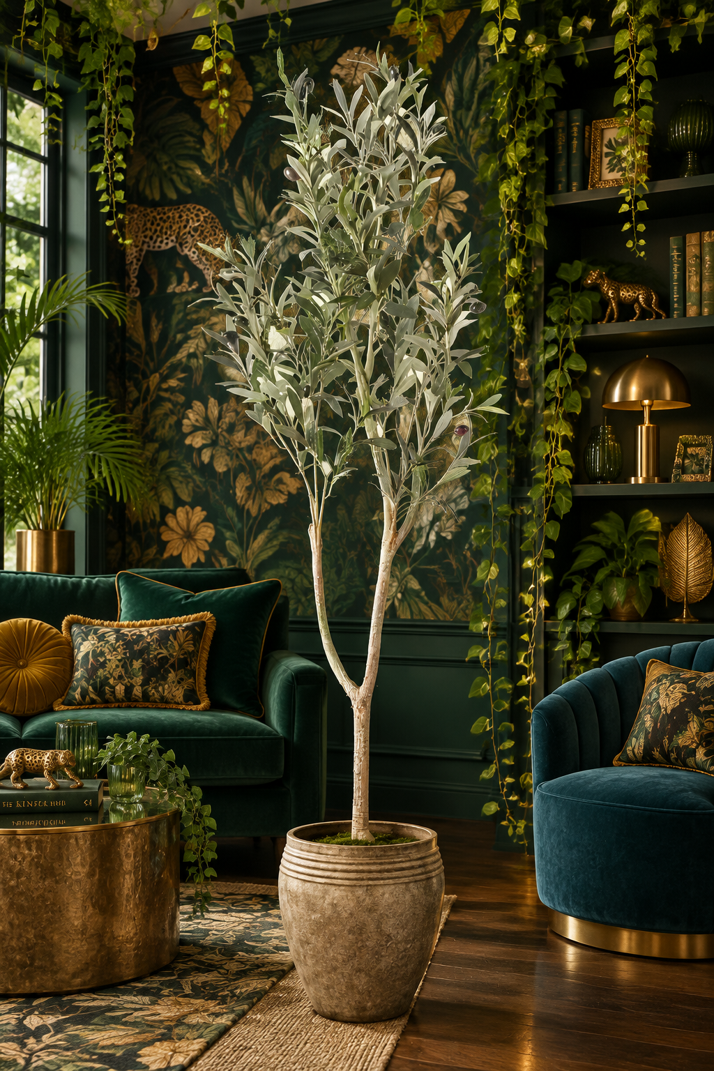 Artificial Olive Tree in Pot