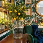 4 - Piece Artificial Lemon Branch Set styled in a room setting