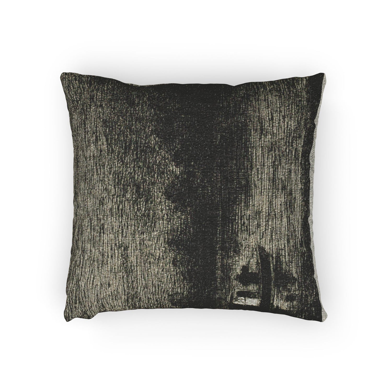 Charles François Daubigny - Night Voyage (The Fishing Net) | Woven Pillow