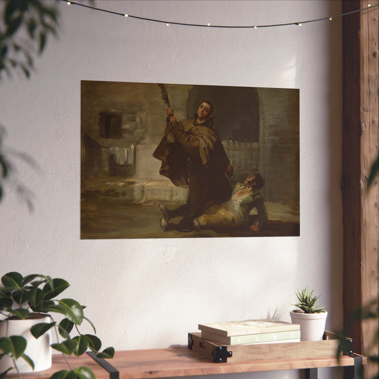 Friar Pedro Clubs El Maragato - Francisco José de Goya y Lucientes Fine Art Poster