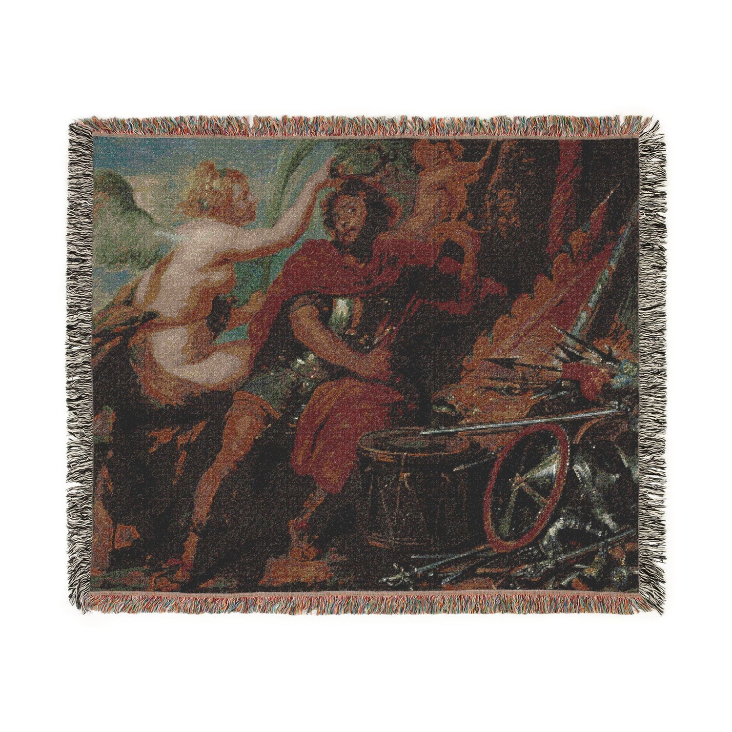 The Apotheosis of the Hero - Peter Paul Rubens Tapestry Blanket