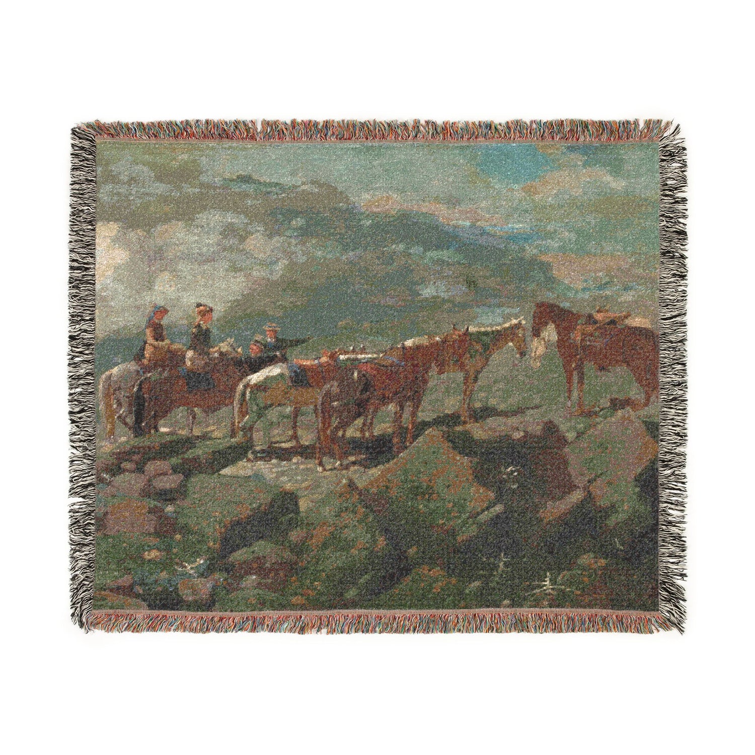 Mount Washington - Winslow Homer Tapestry Blanket