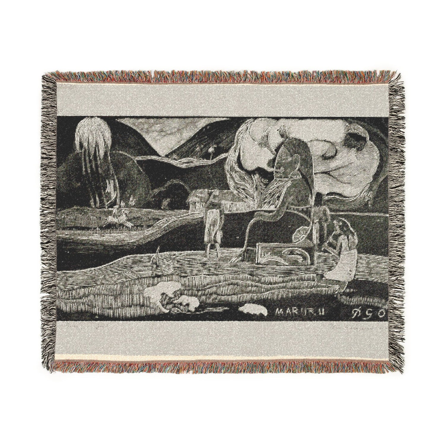 Offerings of Gratitude - Paul Gauguin Tapestry Blanket