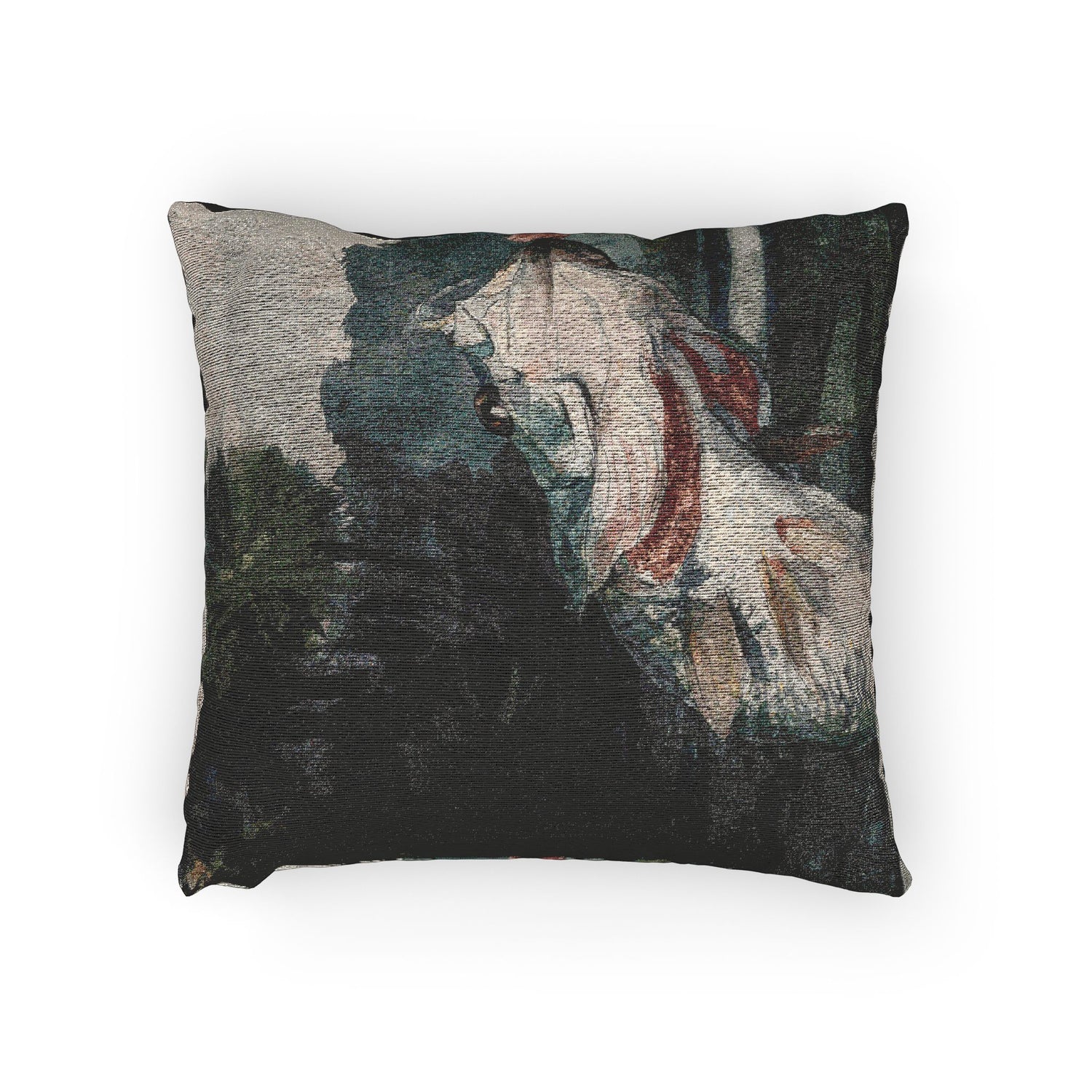Winslow Homer - Life-Size Black Bass | Woven Pillow