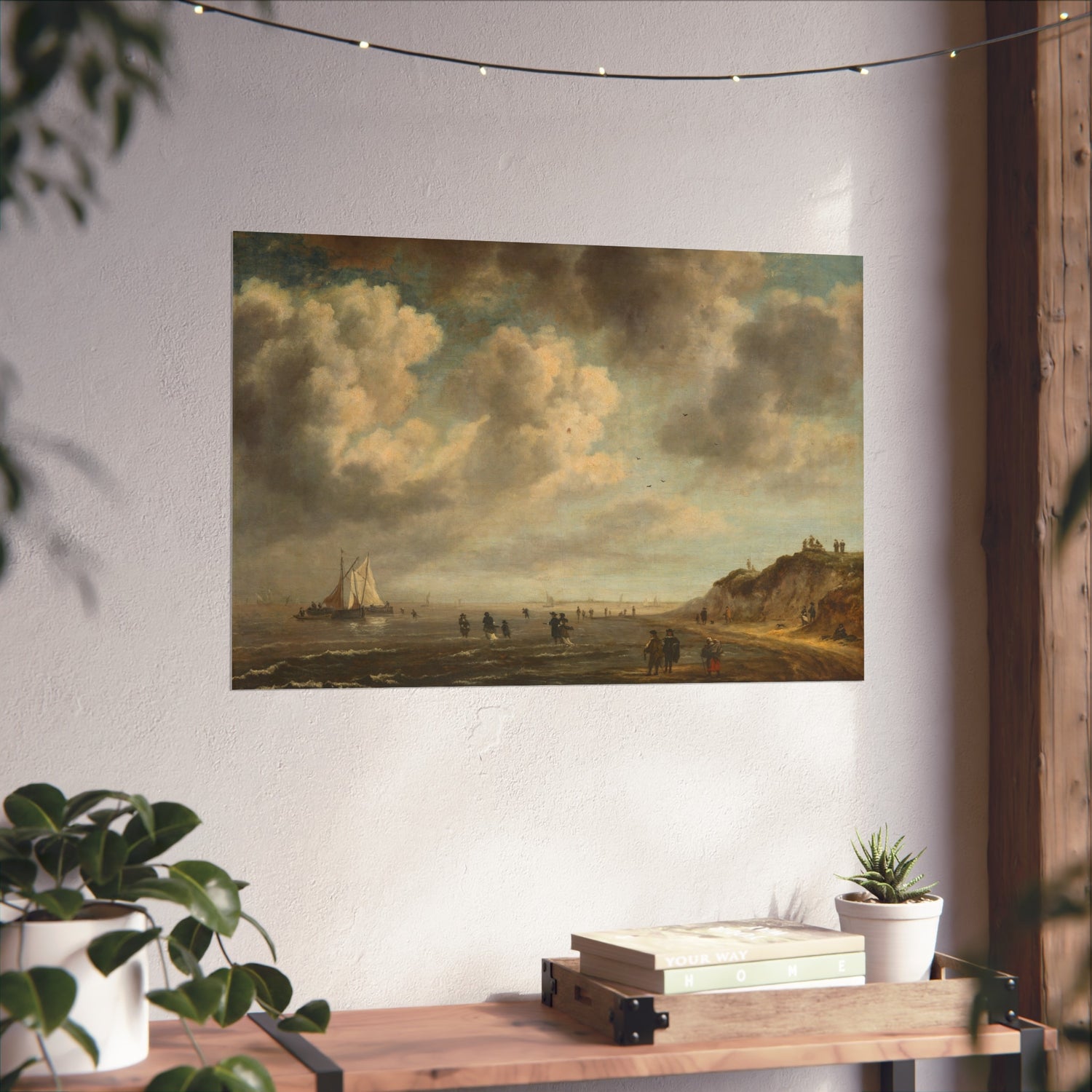 Beach View - Jacob van Ruisdael Fine Art Poster