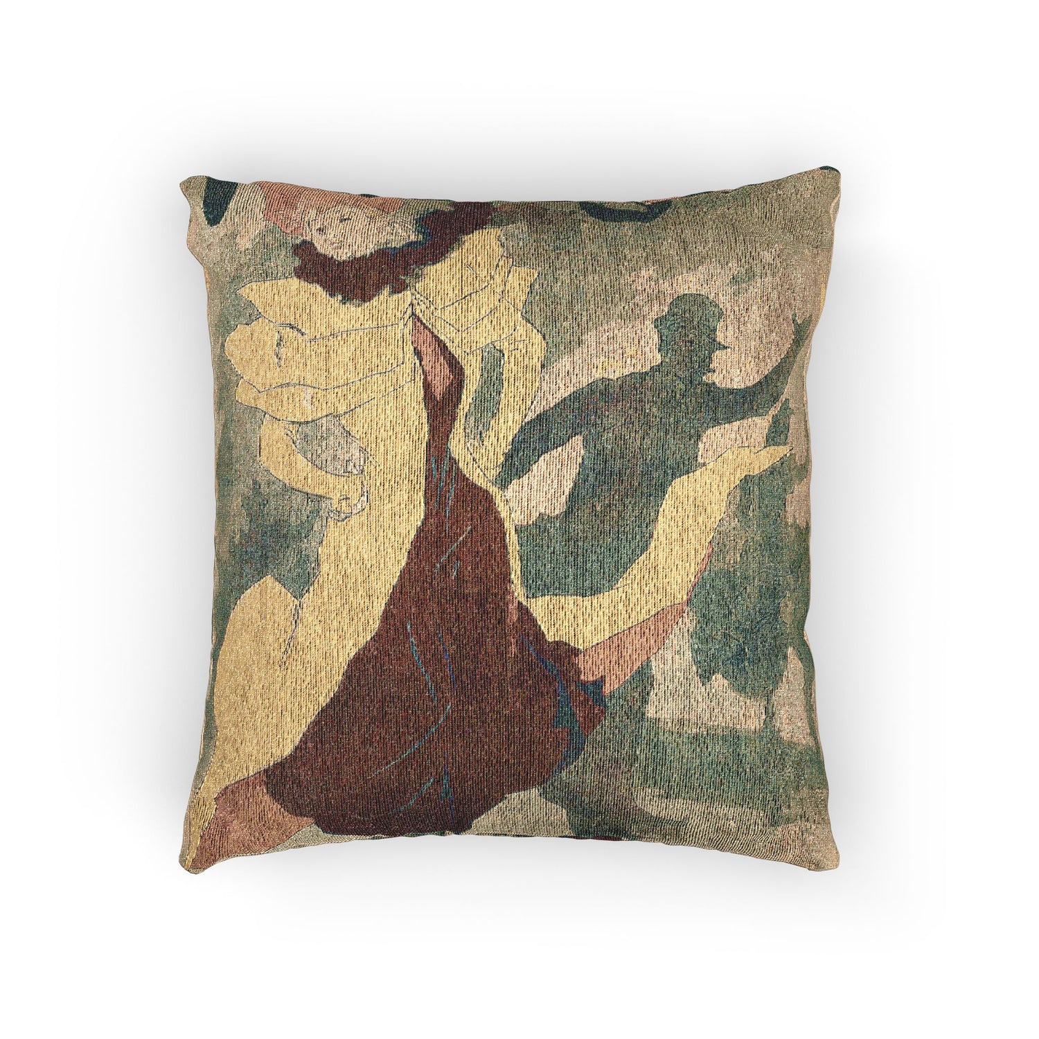 Ice Rink - Jules Chéret Pillow