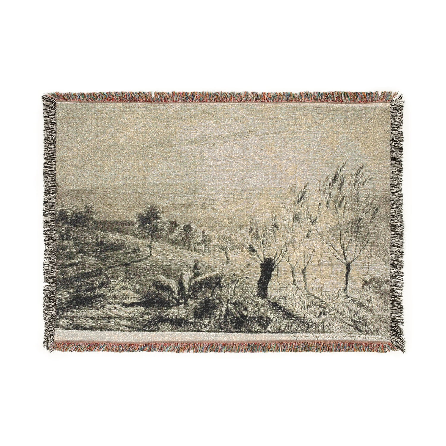 Sunrise - Charles François Daubigny Tapestry Blanket
