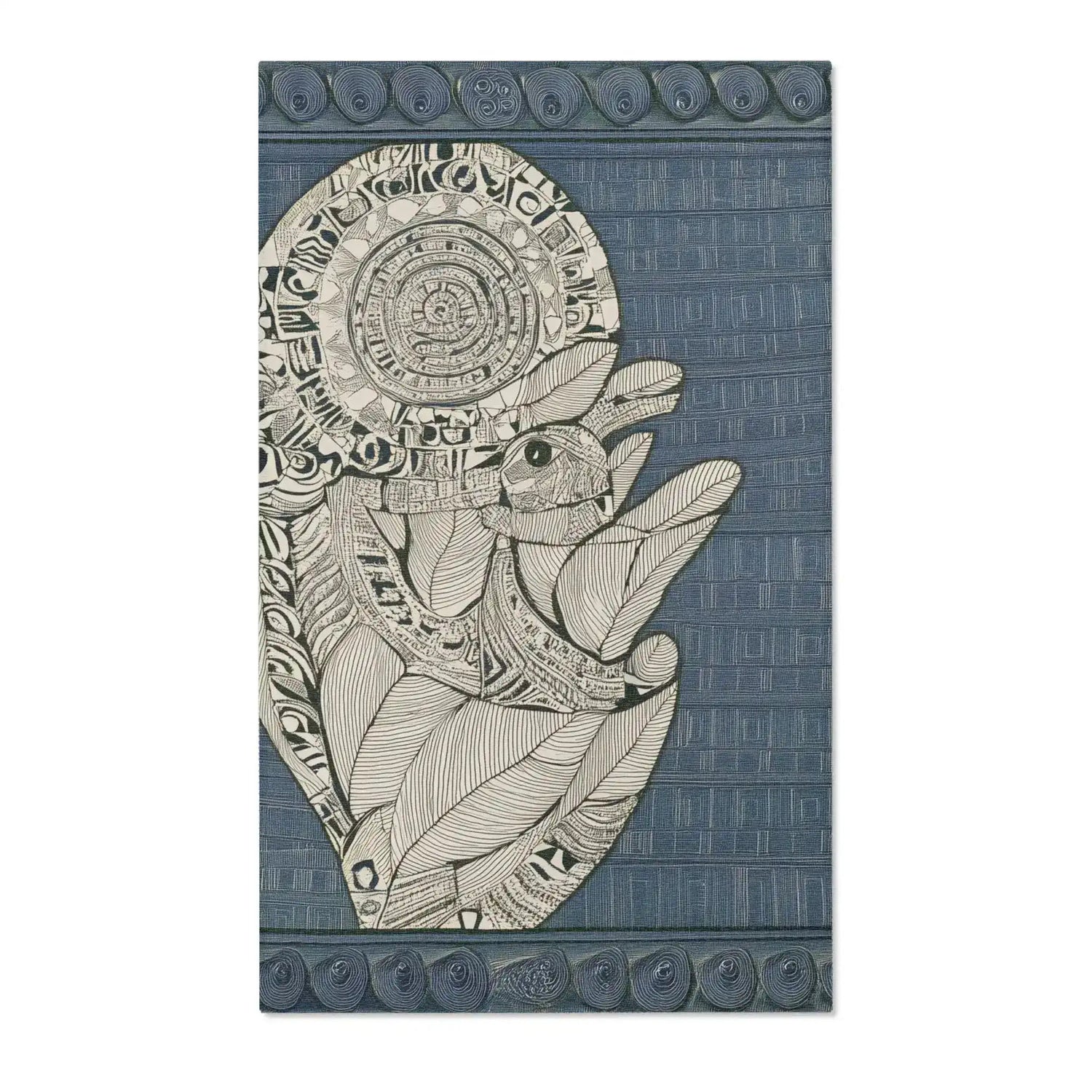 Sacred Eye Hand Accent Rug