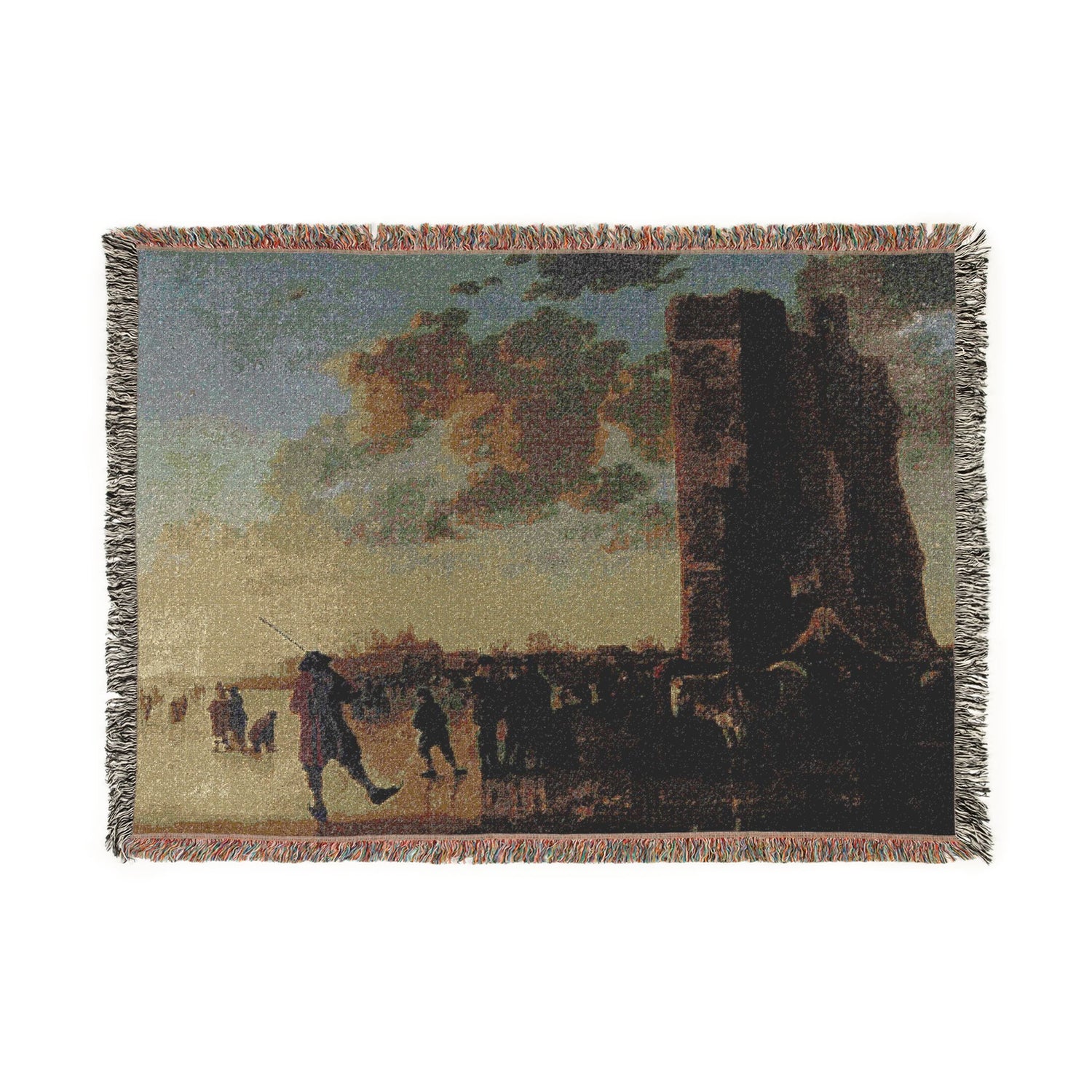 Ruins of Huis te Merwede - Aelbert Cuyp Tapestry Blanket