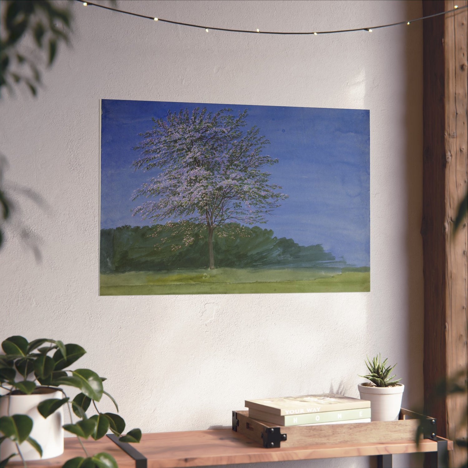 Study of a Tree in Bloom - William Turner Fine Art Poster