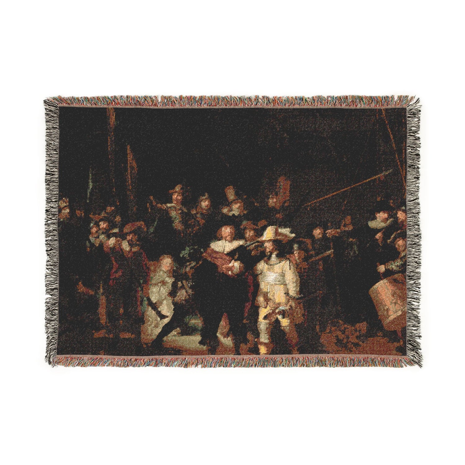 The Night Watch - Rembrandt van Rijn Tapestry Blanket