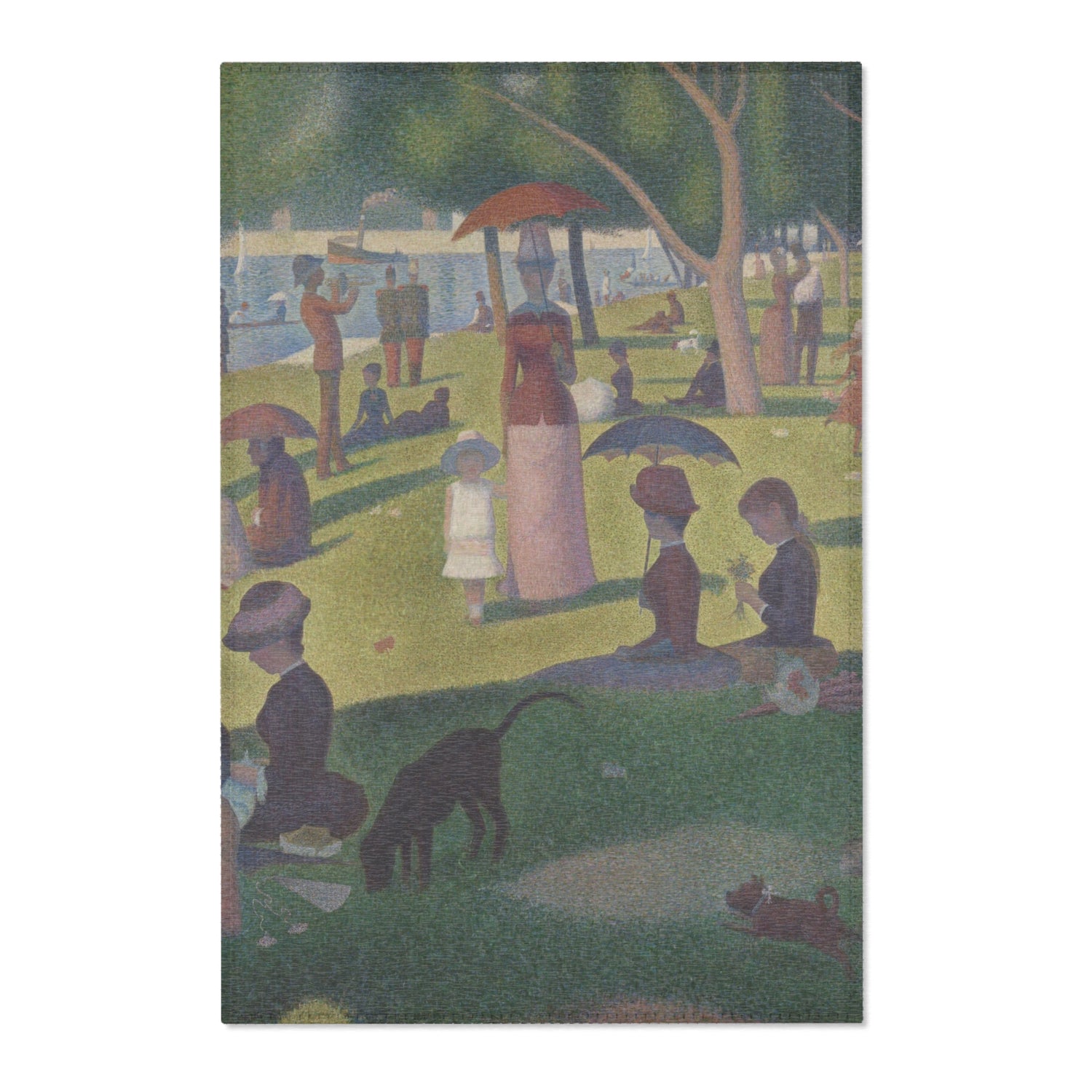 A Sunday on La Grande Jatte - Georges Seurat Area Rug