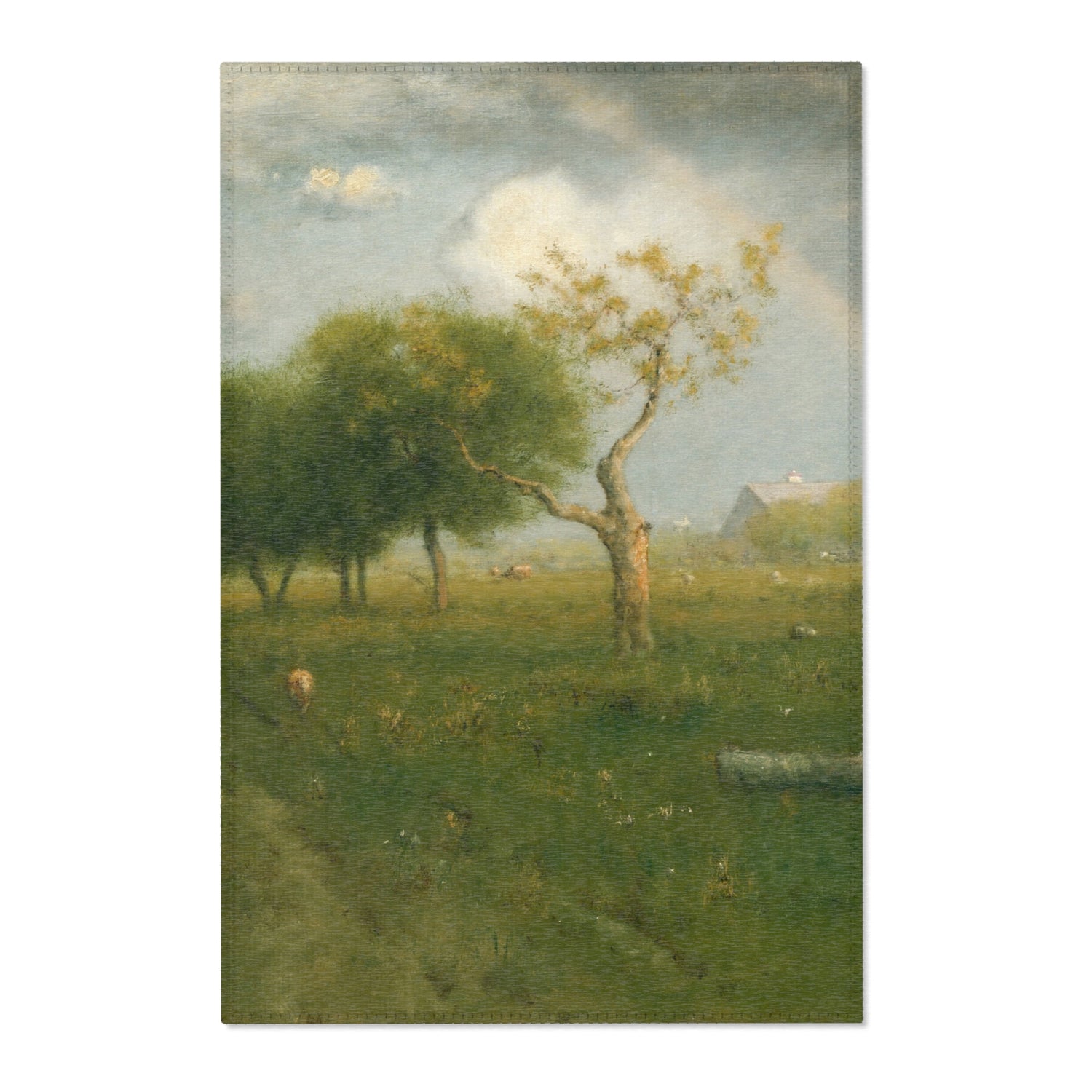 After a Summer Shower - George Inness Area Rug