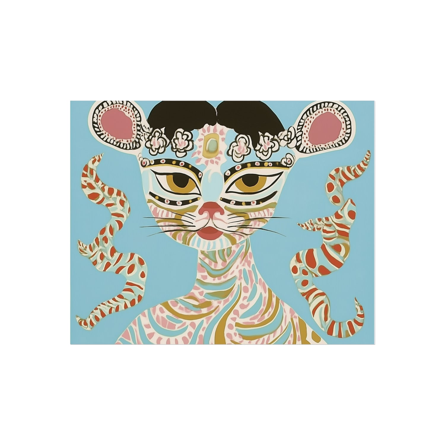 Enchanted Feline Fine Art Poster