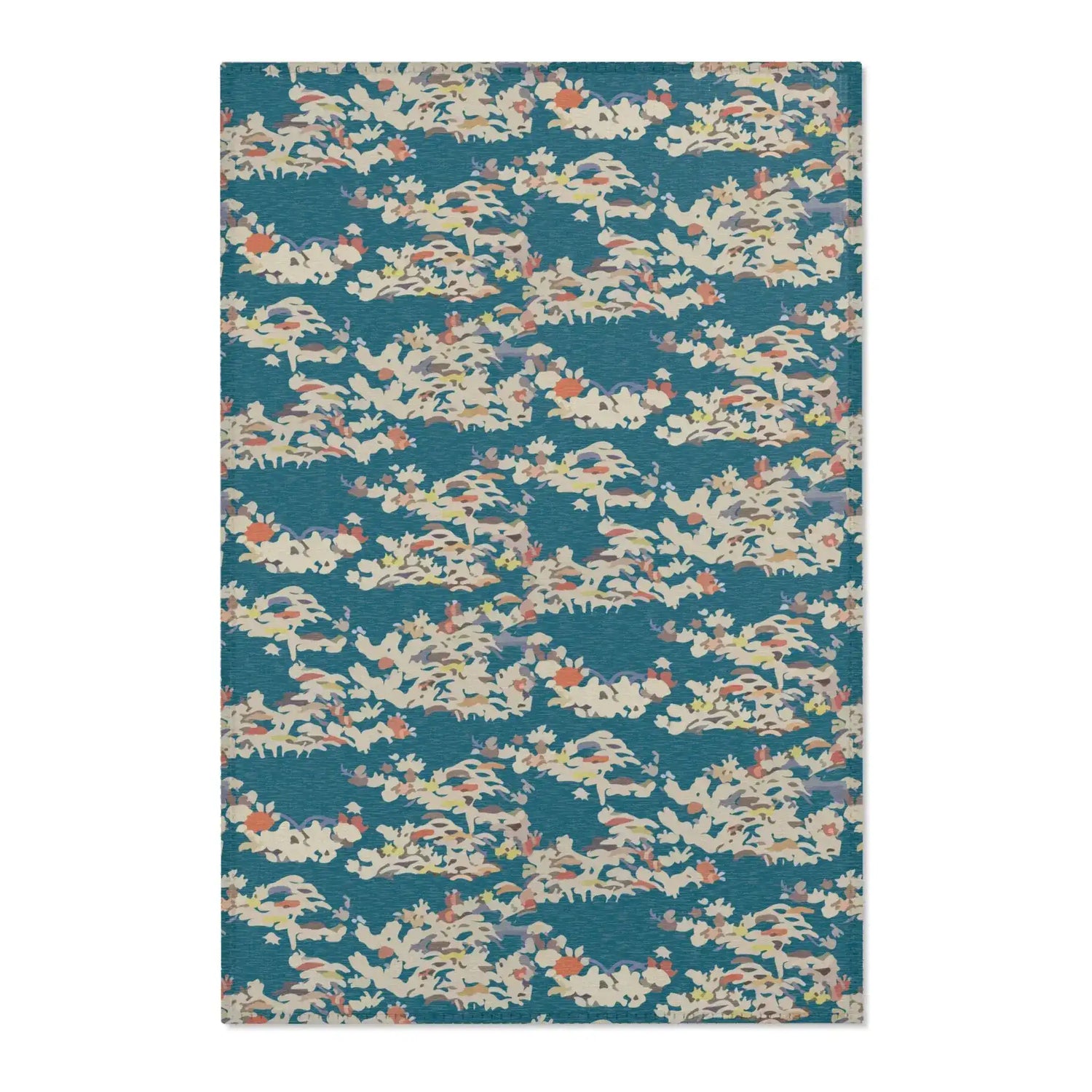 Deep Sea Coral Garden Accent Rug