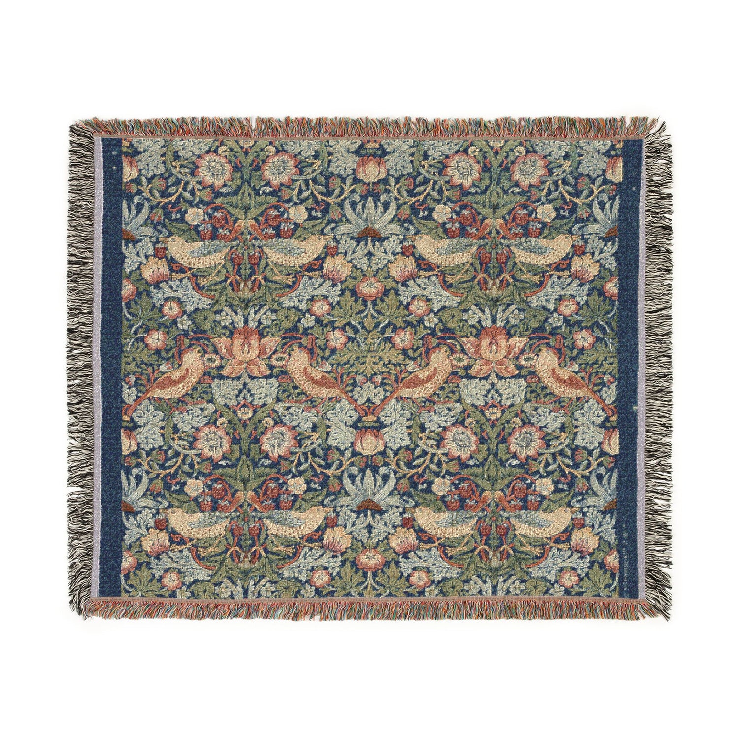 Strawberry Thief - William Morris Tapestry Blanket