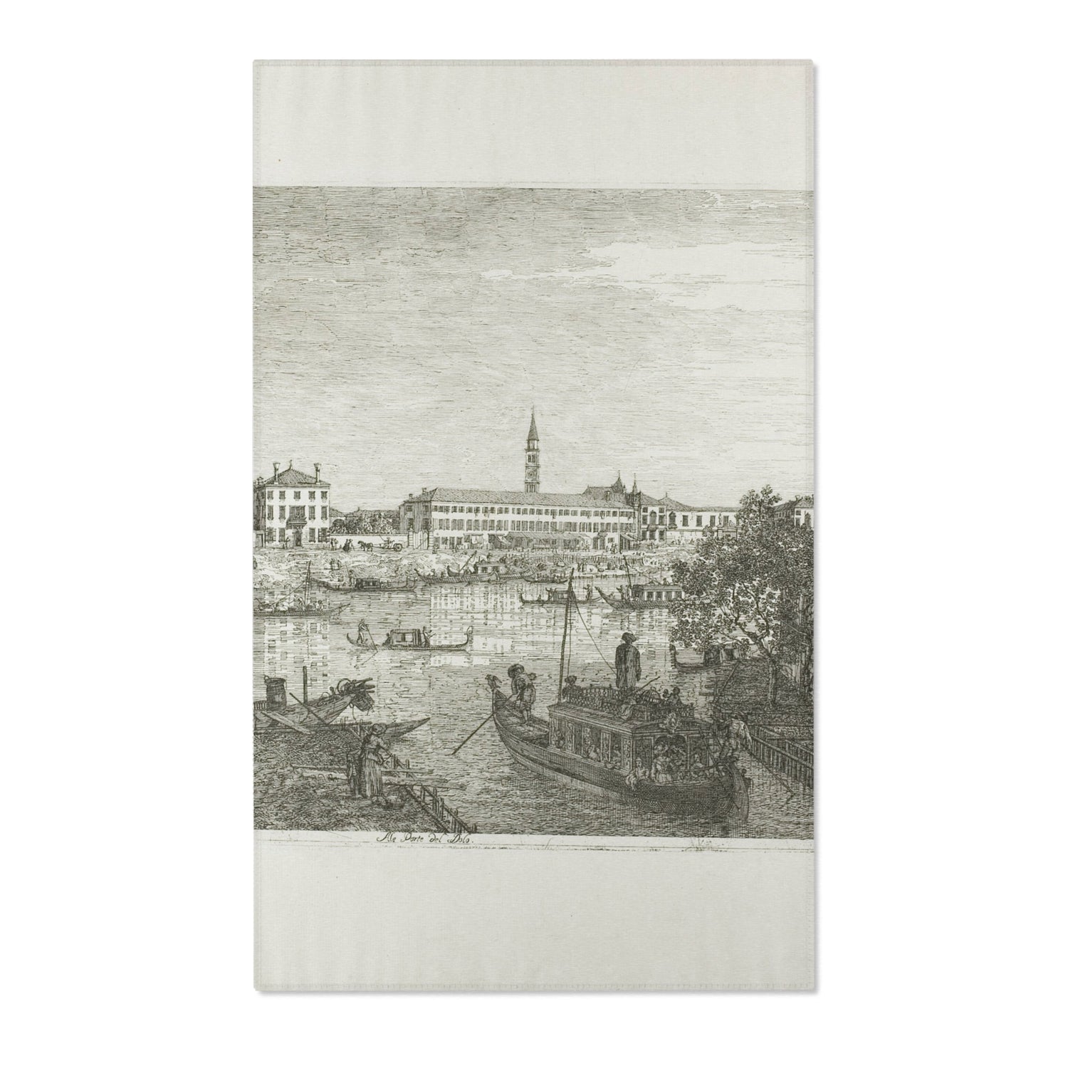 Ale Porto del Dolo - Canaletto Area Rug