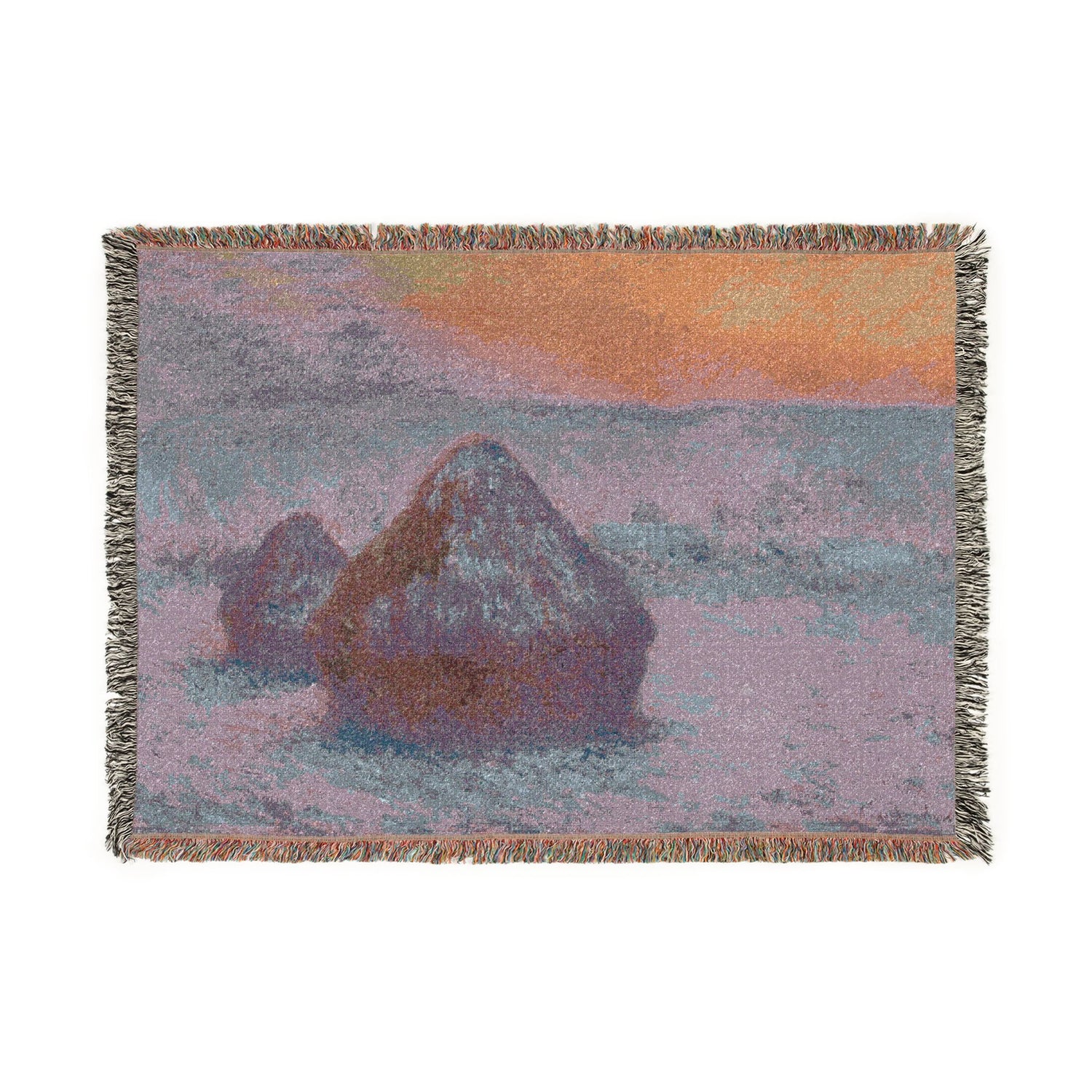 Stacks of Wheat - Claude Monet Tapestry Blanket