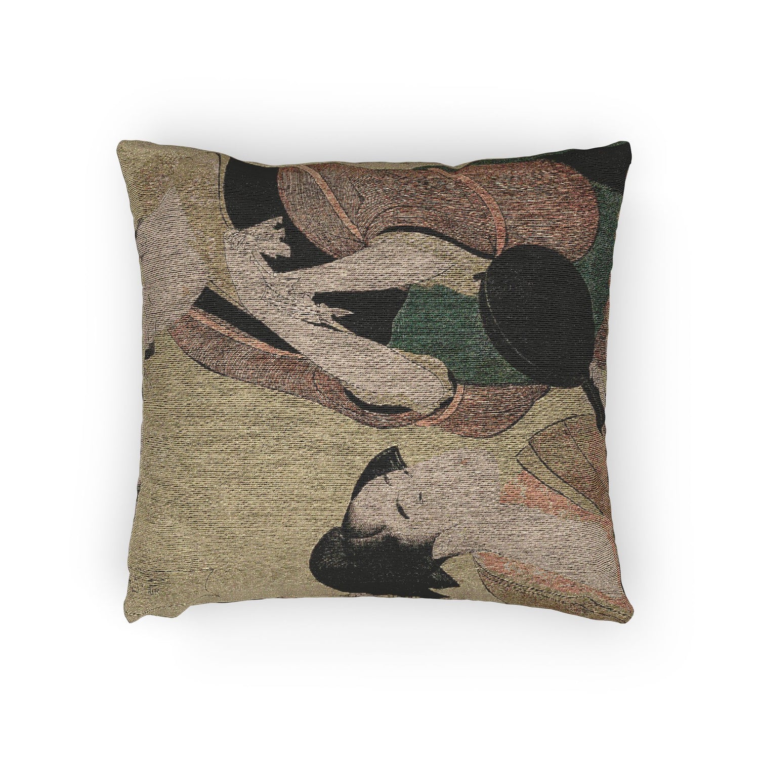 The Hour of the Snake - Kitagawa Utamaro Pillow