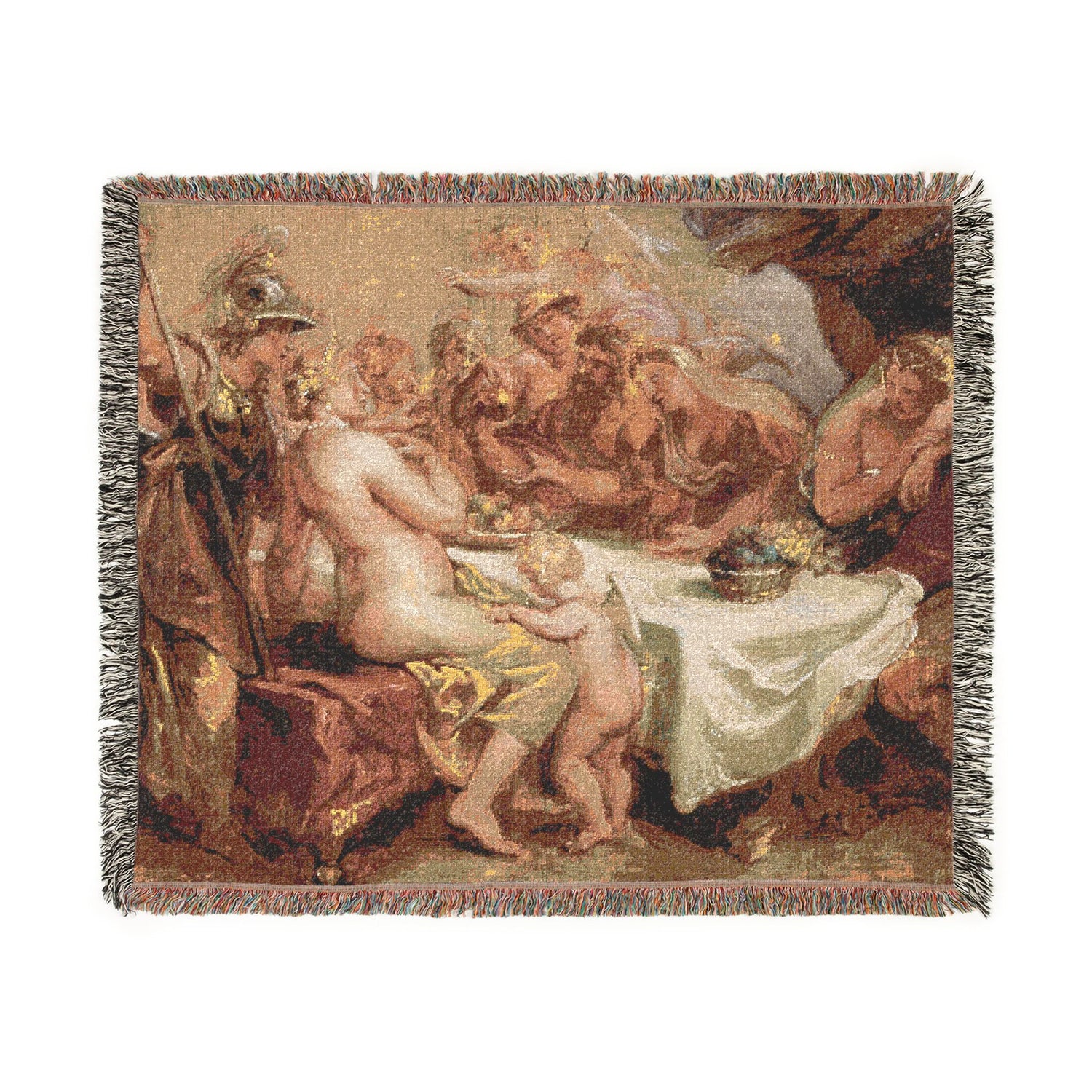 The Wedding of Peleus and Thetis - Peter Paul Rubens Tapestry Blanket