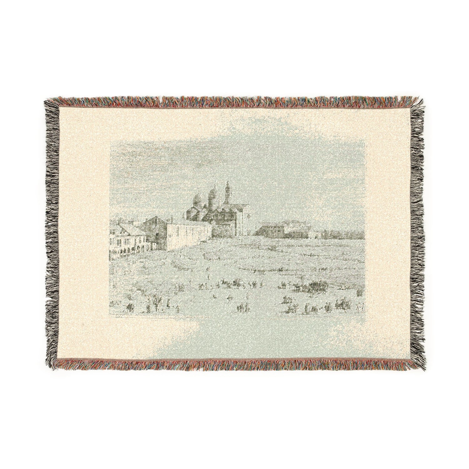 S. Giustina in Prà della Vale - Canaletto Tapestry Blanket